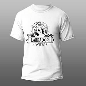I love my Labrador póló