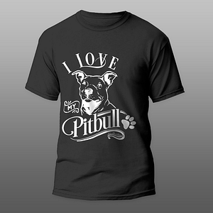 I love Pitbull póló