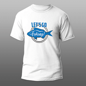 Let's go fishing- póló