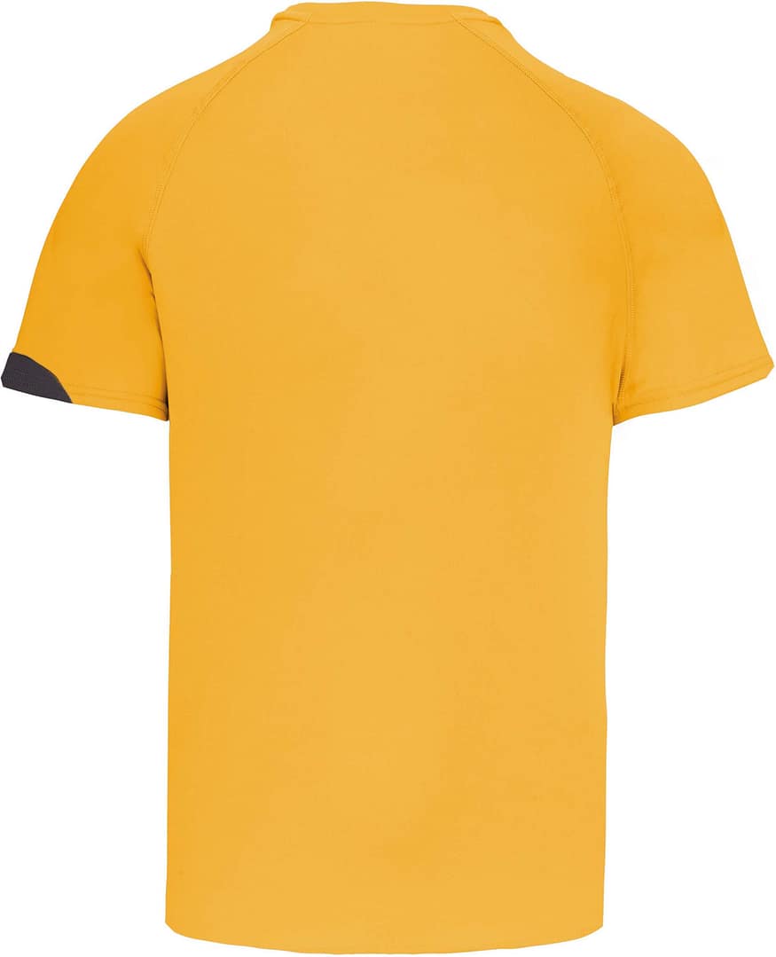 Foci mez, sárga, feliratozható